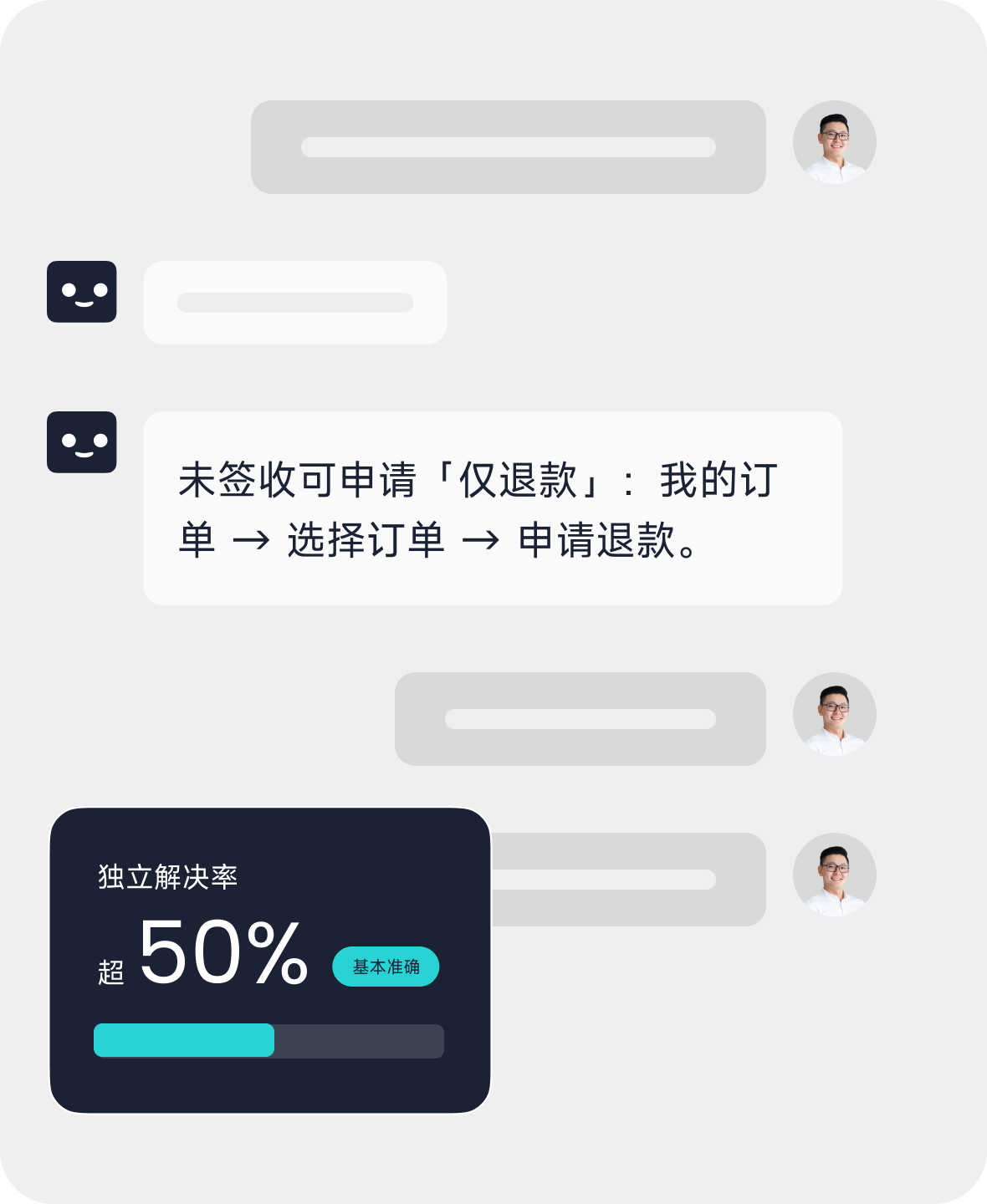 大模型问答机器人_从会回答到会办事_智齿科技