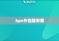 bpo外包服务商