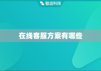 在线客服方案有哪些