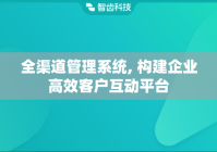 全渠道管理系统, 构建企业高效客户互动平台
