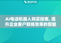 AI电话机器人购买指南, 提升企业客户联络效率的智能选择