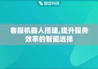 客服机器人搭建,提升服务效率的智能选择