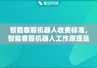 智能客服机器人收费标准，智能客服机器人工作原理是什么