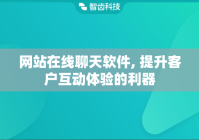 网站在线聊天软件, 提升客户互动体验的利器