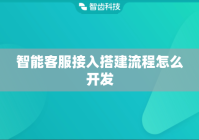 智能客服接入搭建流程怎么开发