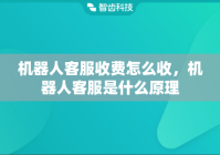 机器人客服收费怎么收，机器人客服是什么原理