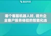 哪个客服机器人好, 提升企业客户服务体验的智能化选择